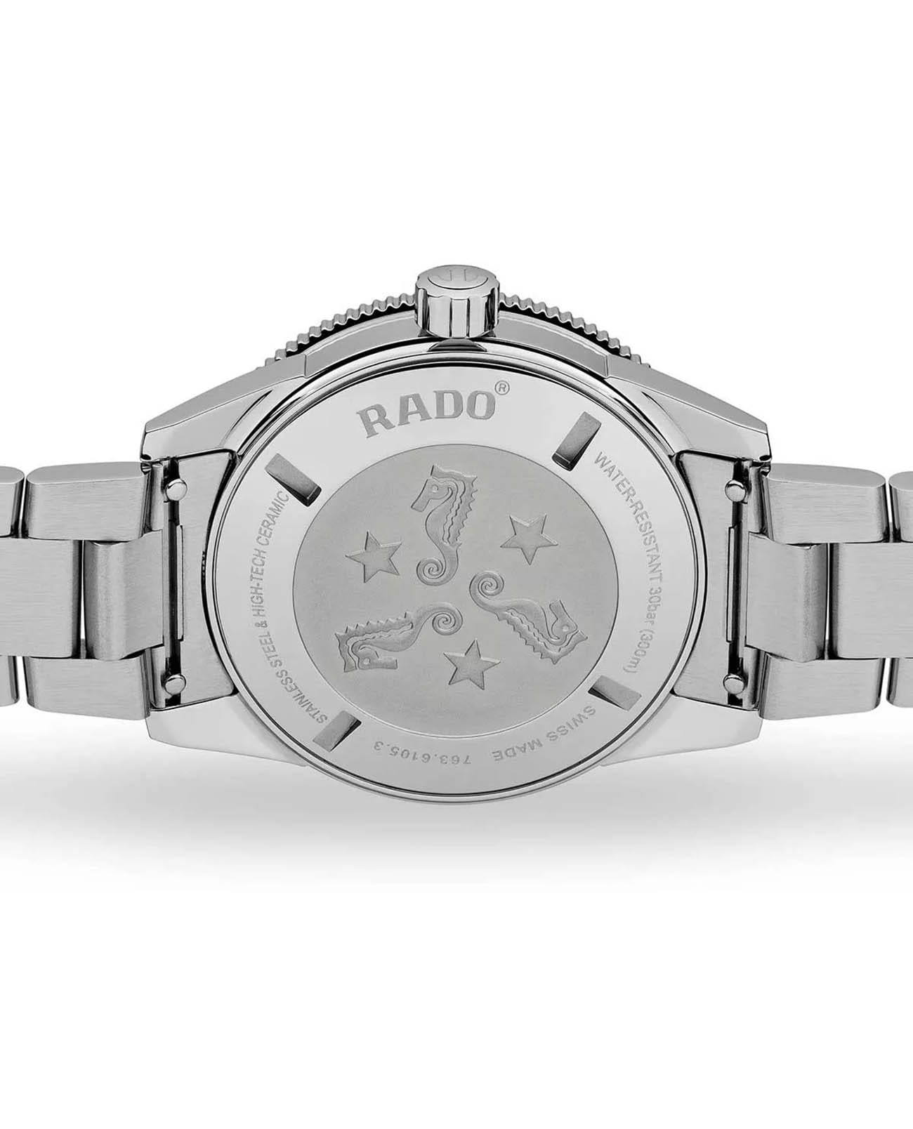Rado Rado Captain Cook Automatic R32105208 мужские часы синий циферблат на запястье